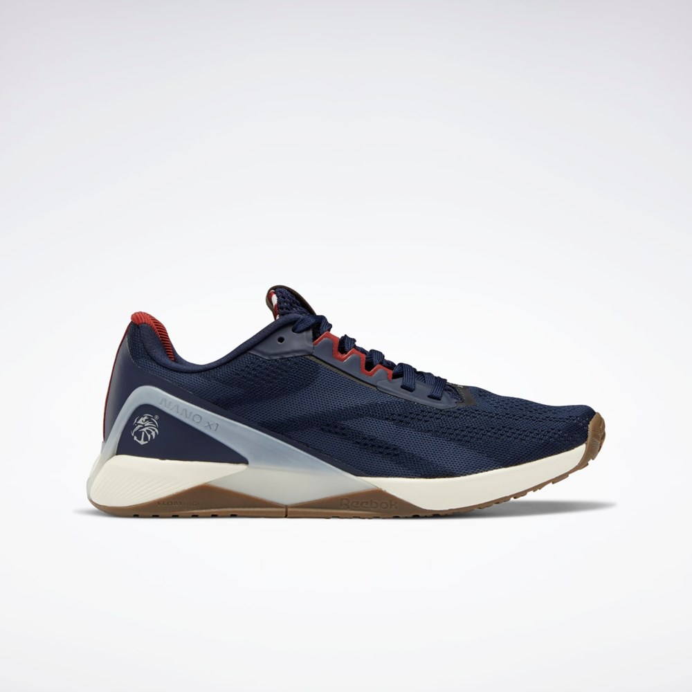 Reebok Reebok Nano X1 Shoes Mørkeblå Rød Hvide | CEY536812