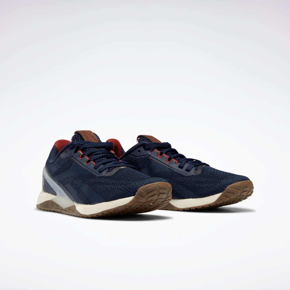 Reebok Reebok Nano X1 Shoes Mørkeblå Rød Hvide | YIX692751