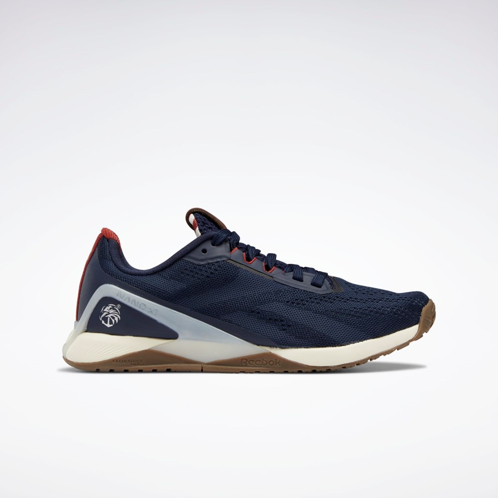 Reebok Reebok Nano X1 Shoes Mørkeblå Rød Hvide | YIX692751