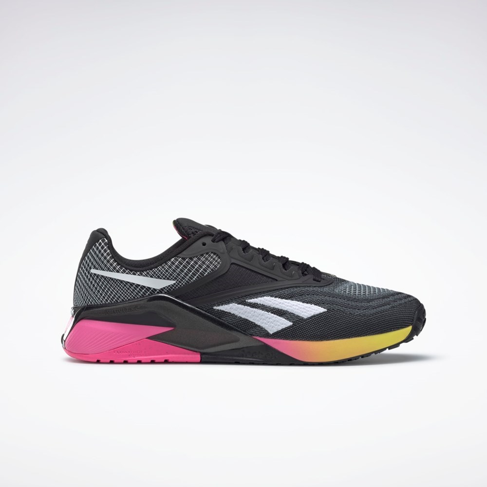 Reebok Reebok Nano X2 Trænings Shoes Sort Lyserød Gul | ANO561382