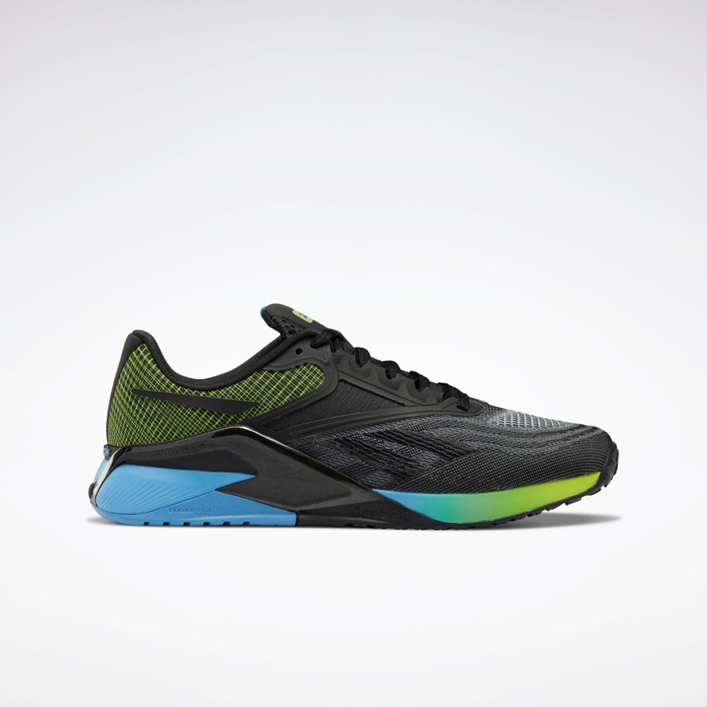 Reebok Reebok Nano X2 Trænings Shoes Sort Blå Gul | NBK540732