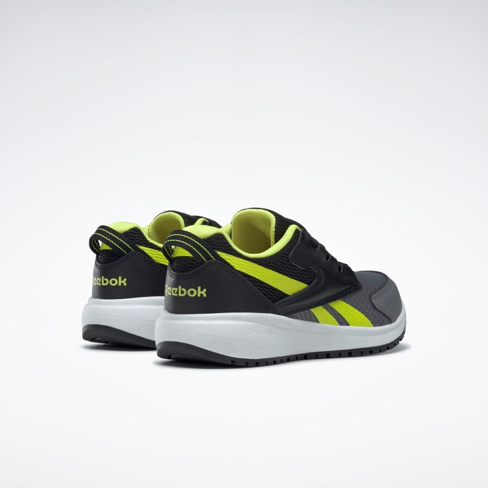 Reebok Reebok Road Supreme 3 Shoes - Preschool Sort Grå Gul | PRJ943185