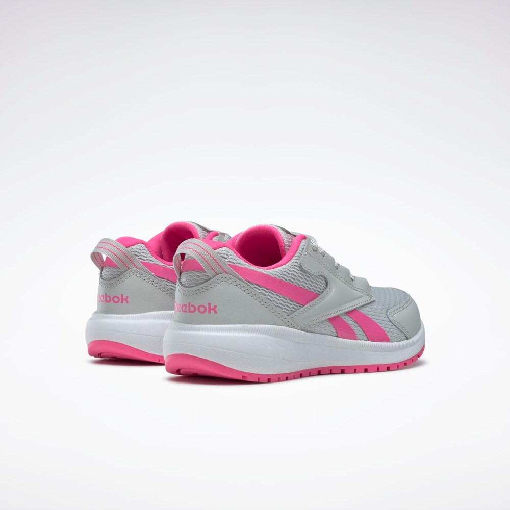 Reebok Reebok Road Supreme 3 Shoes - Preschool Grå Lyserød Hvide | RJF182034