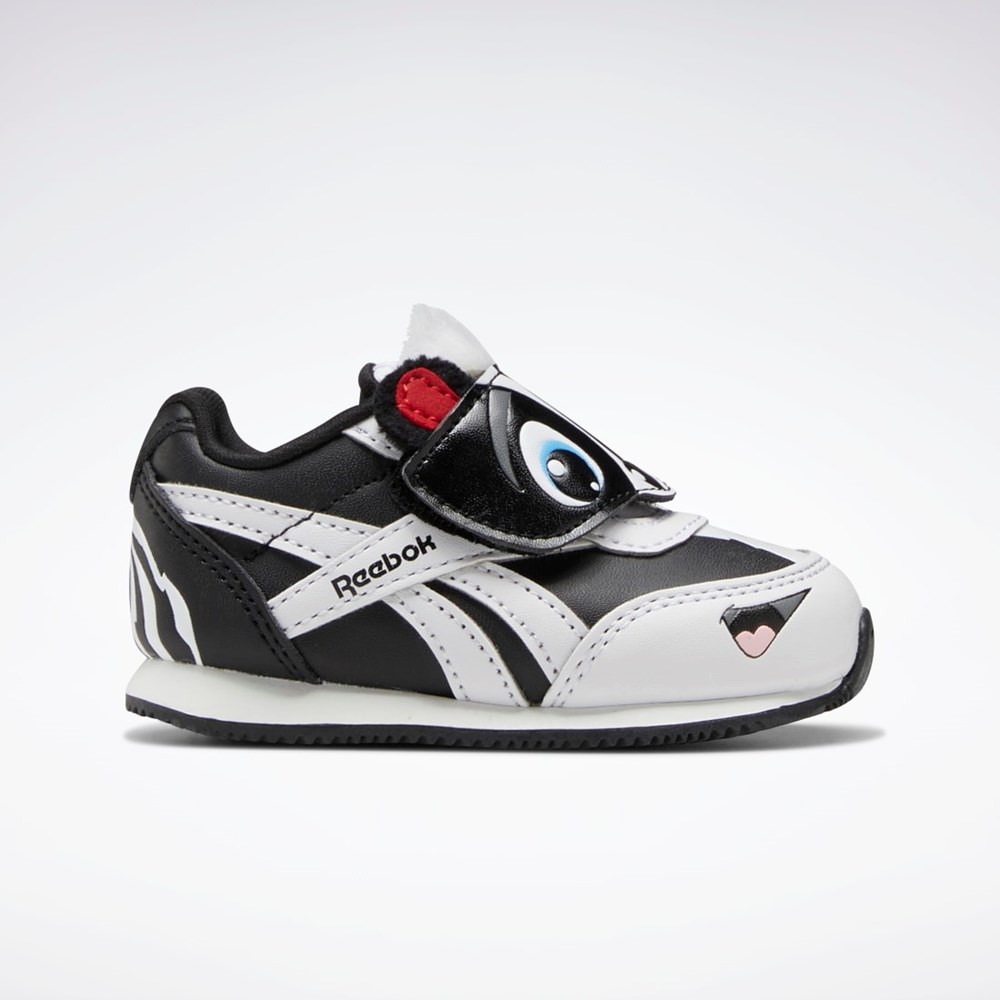 Reebok Reebok Royal Classic Jogger 2 KC Shoes - Toddler Sort Hvide Rød | VKH784062