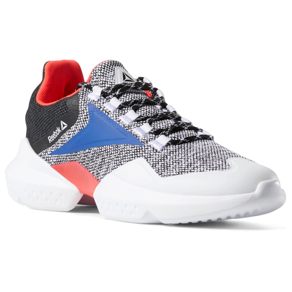 Reebok Reebok Split Fuel Shoes Hvide Sort Rød | EWC724190