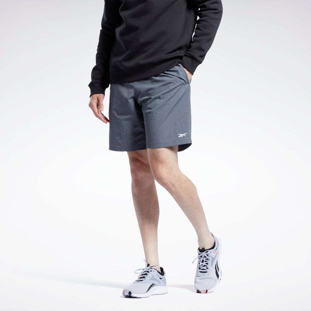 Reebok Trænings Essentials Utility Shorts Grå | QAM901567