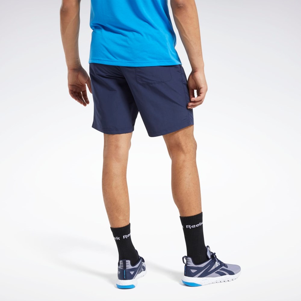 Reebok Trænings Essentials Utility Shorts Mørkeblå | ZCK360412