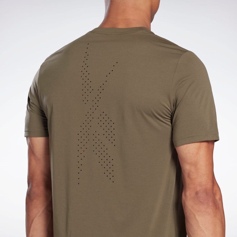 Reebok United by Fitness MoveSoft T-Shirt Grøn | IZK795238