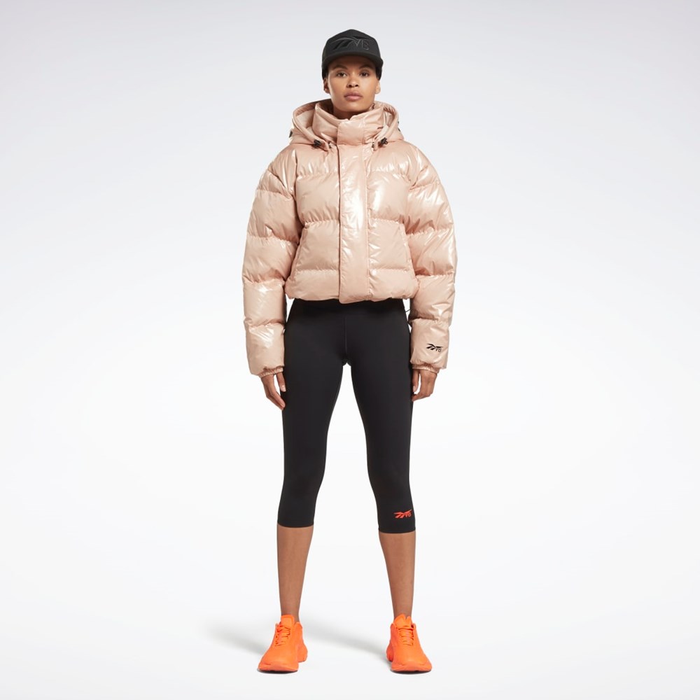 Reebok Victoria Beckham Puffer Jacket Soft Ecru | KJO569837