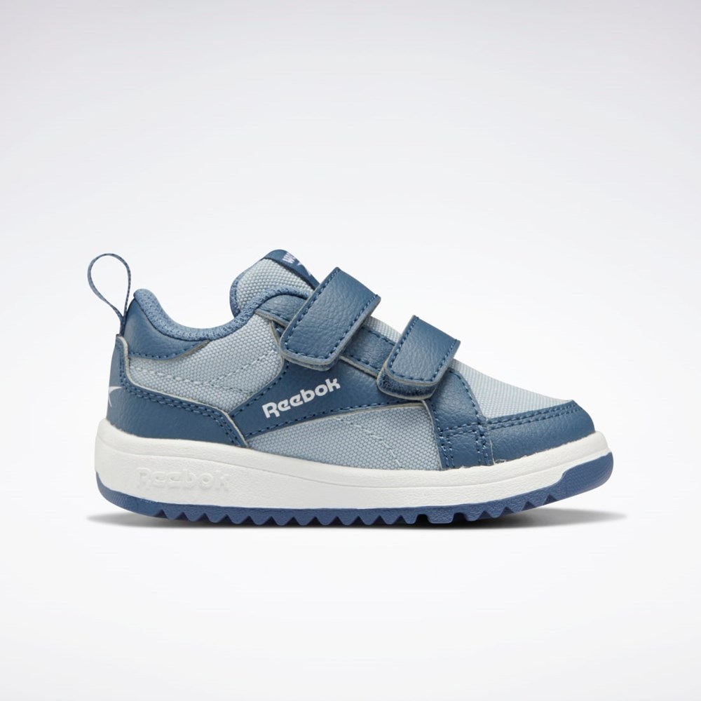 Reebok Weebok Clasp Low Shoes - Toddler Grå Blå Hvide | GDZ326795