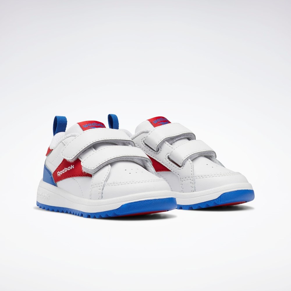 Reebok Weebok Clasp Low Shoes - Toddler Hvide Rød Blå | MFY417296