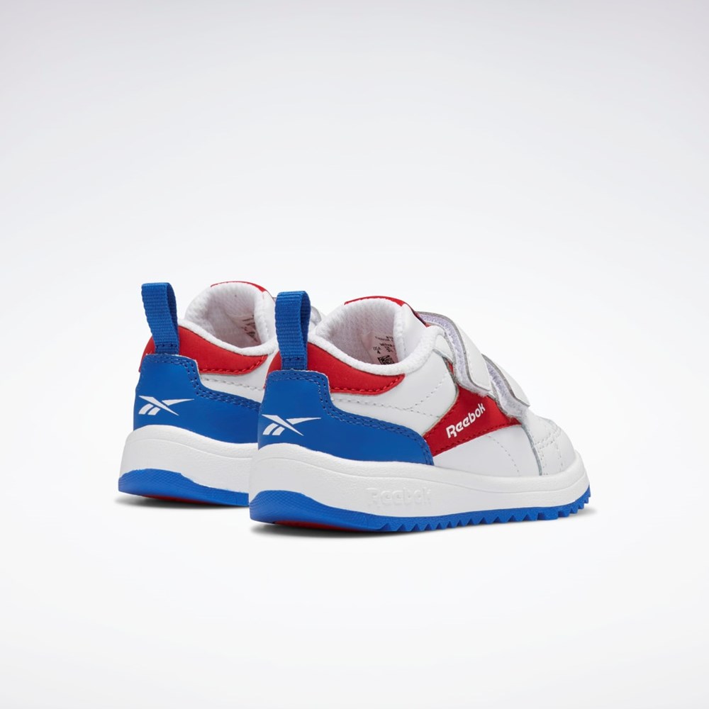 Reebok Weebok Clasp Low Shoes - Toddler Hvide Rød Blå | MFY417296