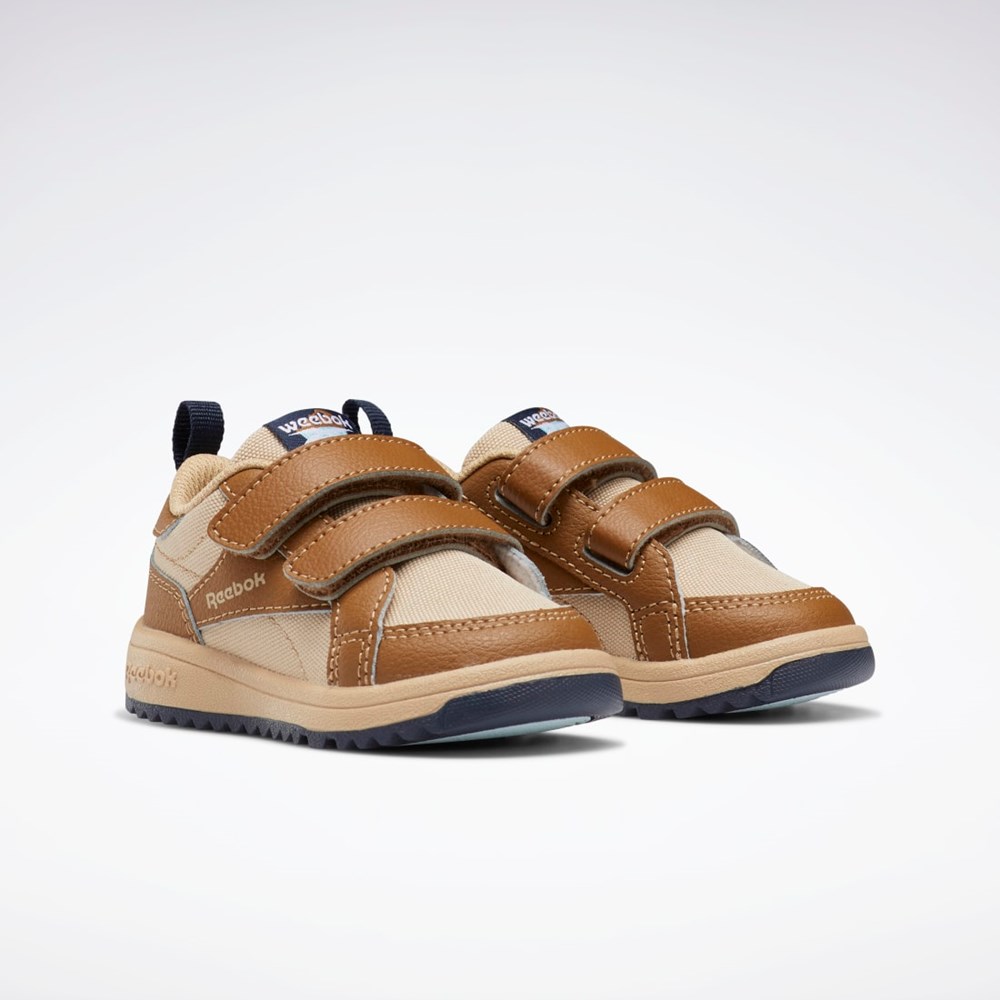 Reebok Weebok Clasp Low Shoes - Toddler Brune Mørkeblå | PUC084519