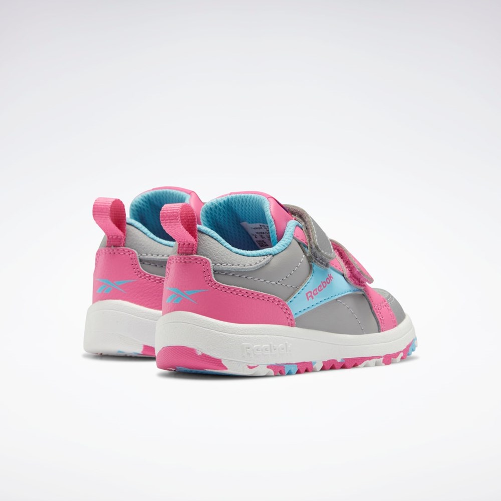 Reebok Weebok Clasp Low Shoes - Toddler Grå Blå Lyserød | RGT725164