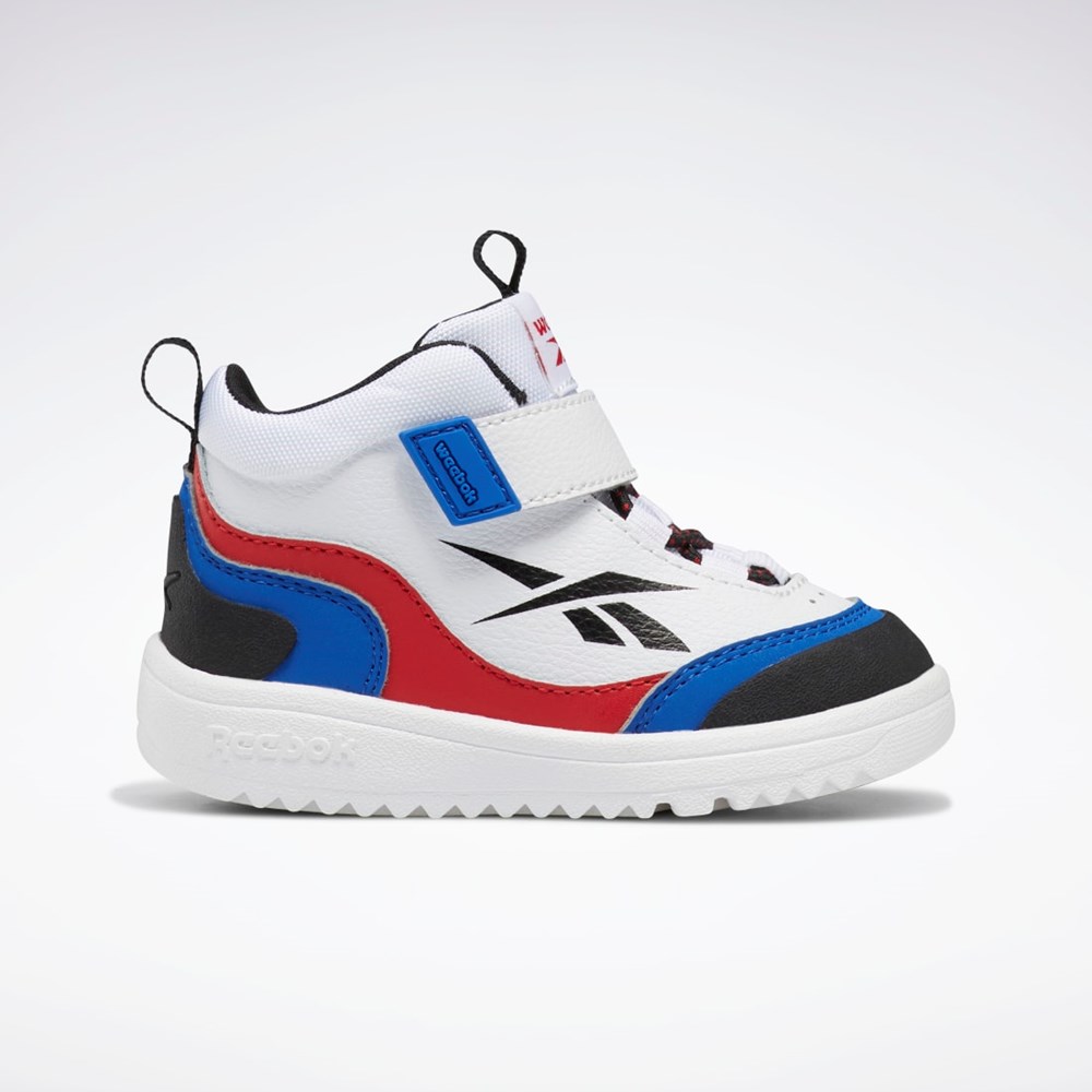 Reebok Weebok Storm X Shoes - Toddler Hvide Blå Rød | YON024378