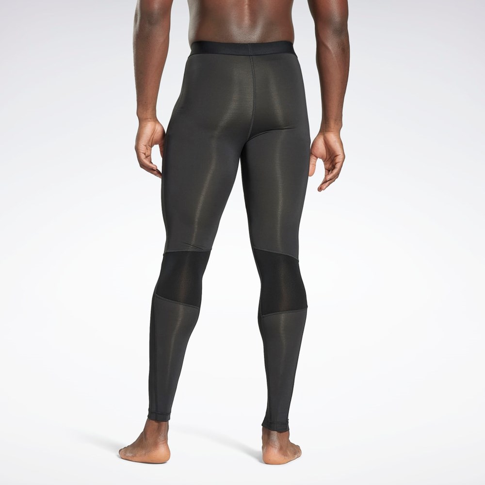 Reebok Workout Ready Compression Tights Sort | YNC985024