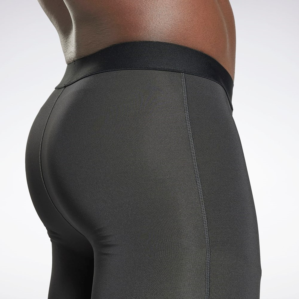 Reebok Workout Ready Compression Tights Sort | YNC985024