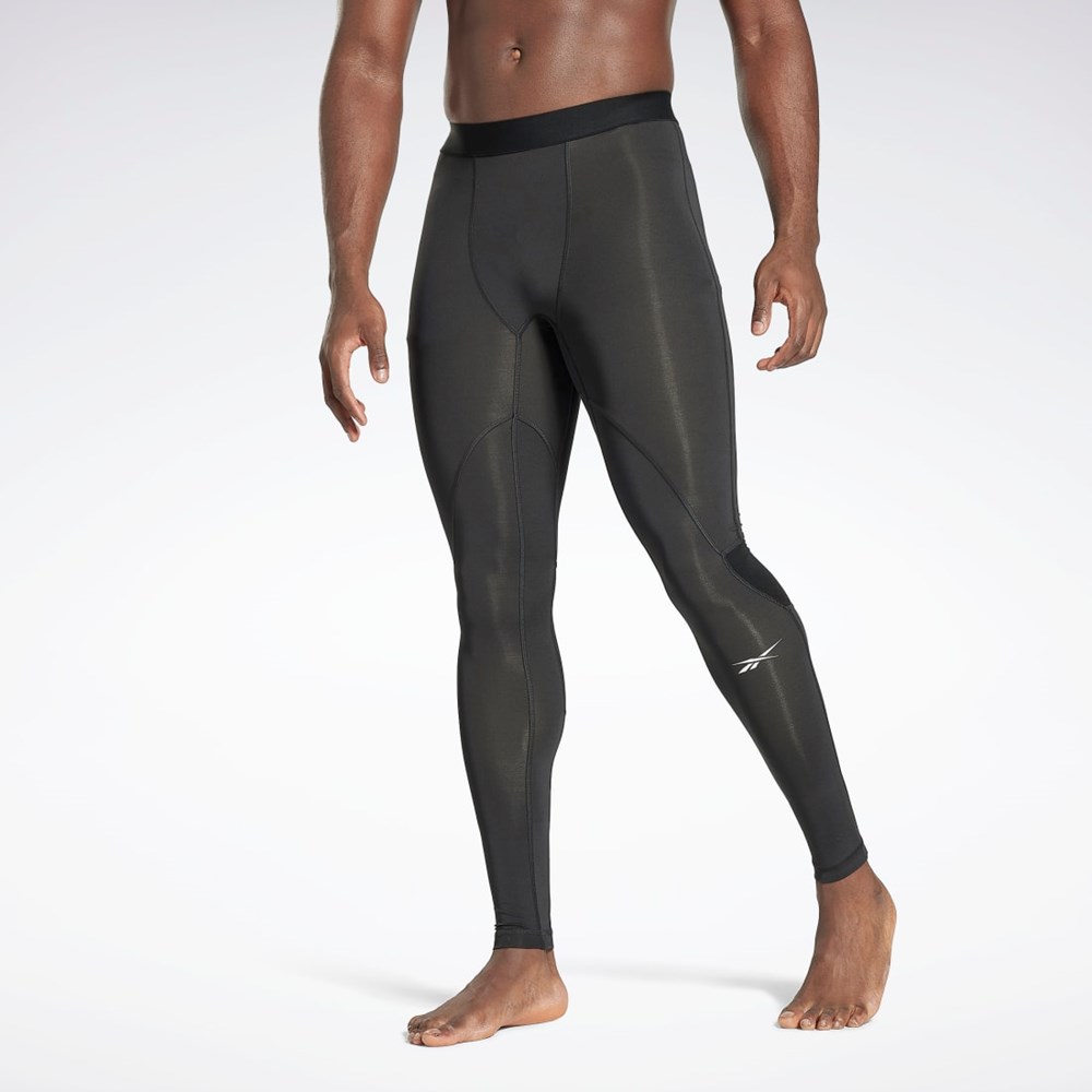 Reebok Workout Ready Compression Tights Sort | YNC985024