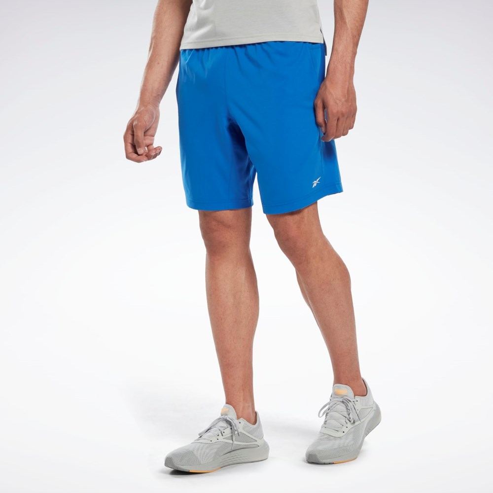 Reebok Workout Ready Shorts Blå | HCO654137