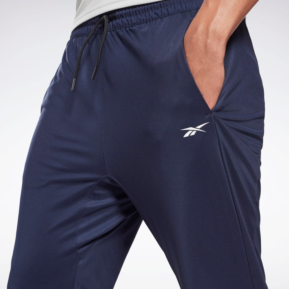 Reebok Workout Ready Track Pant Mørkeblå | UIV805927