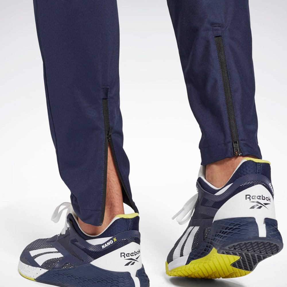 Reebok Workout Ready Track Pant Mørkeblå | UIV805927