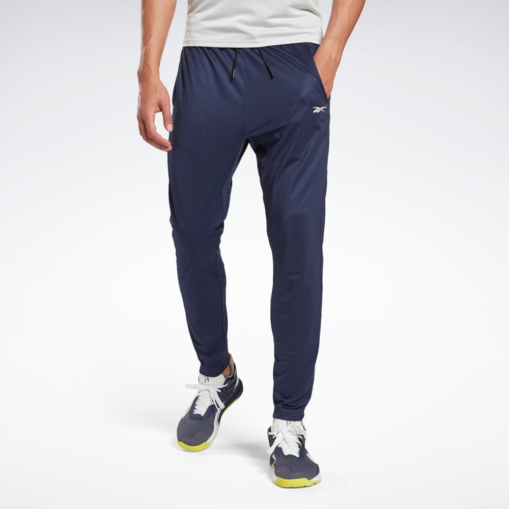 Reebok Workout Ready Track Pant Mørkeblå | UIV805927