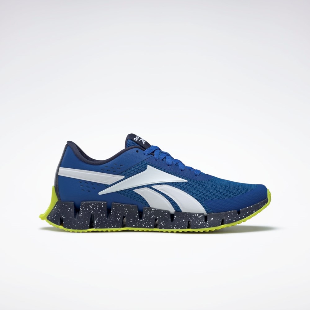 Reebok Zig Dynamica 2 Shoes Blå Mørkeblå Gul | XOD356709