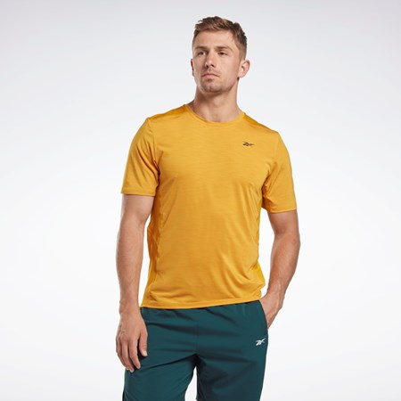 Reebok ACTIVCHILL Athlete T-Shirt Bright Ochre | SCU361840