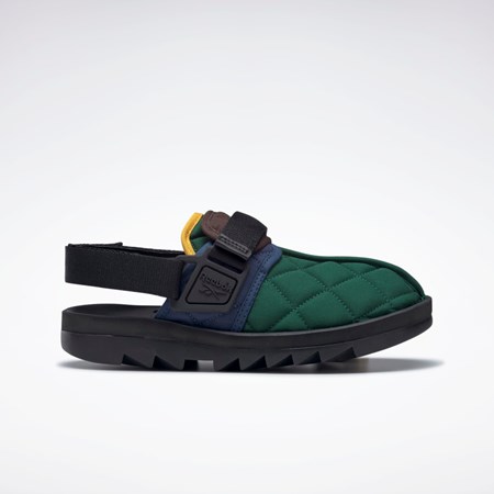 Reebok Beatnik Slides Blå Mørkebrune Rød | WPR097453