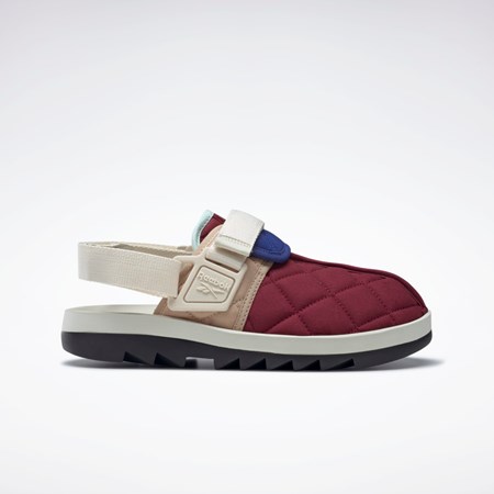 Reebok Beatnik Slides Bordeaux | QFO713459