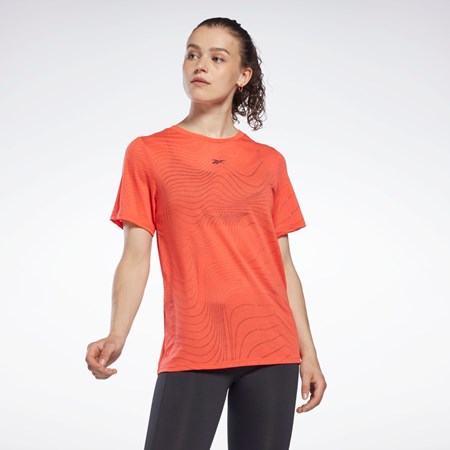 Reebok Burnout T-Shirt Rød | KQT569073