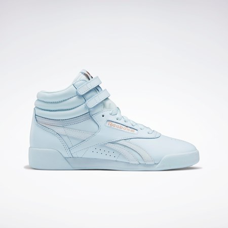 Reebok Cardi B Freestyle Hi Shoes - Grade School Blå Blå Blå | QCY087426