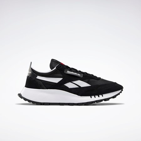 Reebok Classic Leather Legacy Shoes Sort Grå Rød | OXQ264385