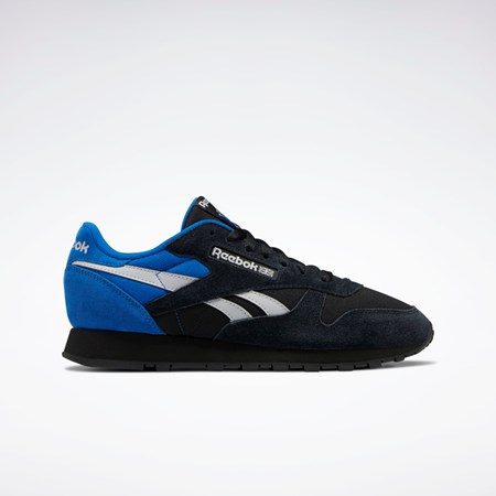 Reebok Classic Leather Make It Yours Shoes Sort Grå Blå | CZM576913