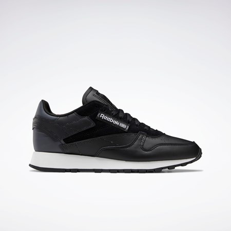 Reebok Classic Leather Make It Yours Shoes Sort Grå Hvide | KFT316029