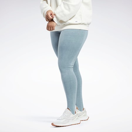 Reebok Classics Natural Dye Stirrup Leggings (Plus Size) Grå | QCA784916