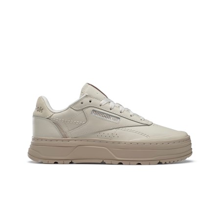 Reebok Club C Double GEO Shoes Beige | VEW807192