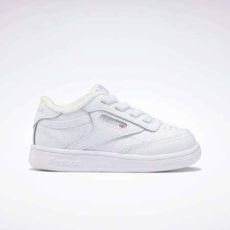 Reebok Club C Shoes - Toddler Hvide Hvide Hvide | BTD438096