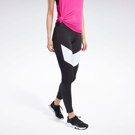 Reebok Lux 2 Leggings Sort | EQW803924