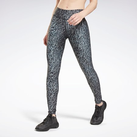 Reebok Lux Bold Leggings Sort | JHC478519