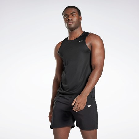 Reebok Løbe Speedwick Singlet Sort | MNW950386