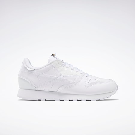 Reebok Maison Margiela CL Memory of Shoes Hvide Sort Hvide | YPA201384