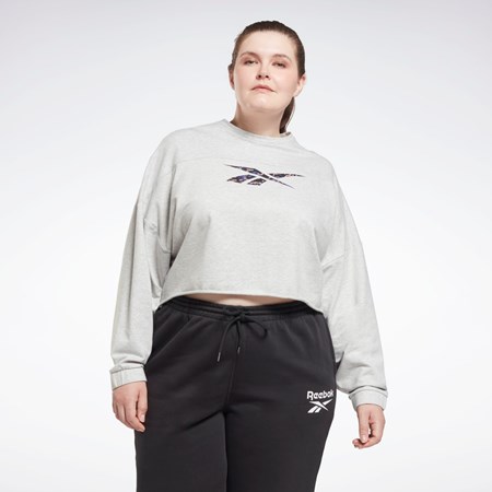 Reebok Modern Safari Coverup (Plus Size) Lysegrå | FIU317658