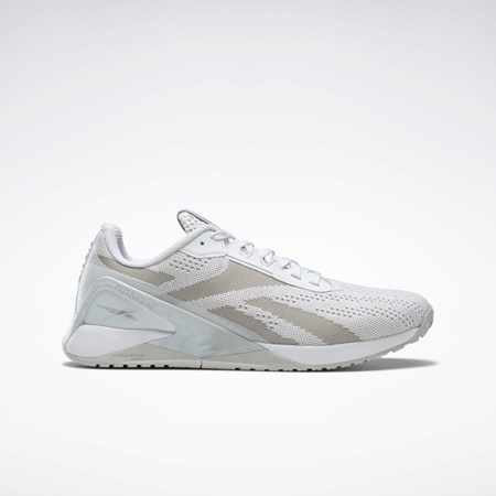 Reebok Nano X1 Trænings Shoes Hvide Hvide Grå | NVU642591