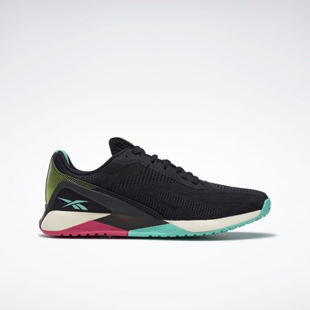 Reebok Nano X1 Veganske Trænings Shoes Sort Lyserød Mintgrønne | TEN015978