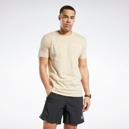 Reebok National Geographic Kort Sleeve T-Shirt Multi | MQK278951