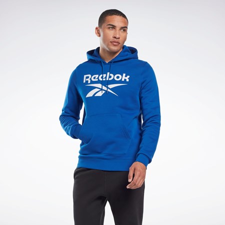 Reebok Reebok Identity Fleece Hoodie Blå | LFV530187