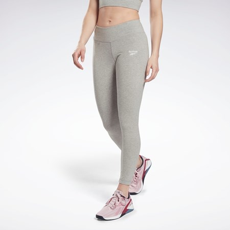 Reebok Reebok Identity Leggings Grå Hvide | YPF741329