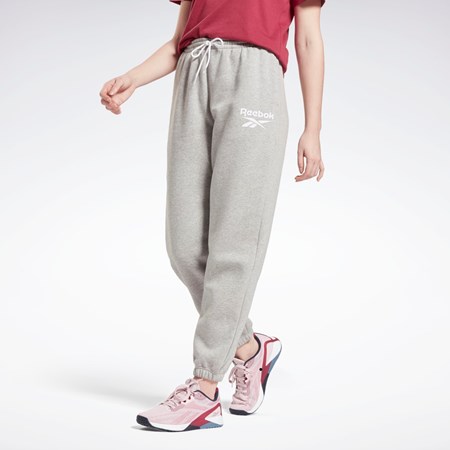 Reebok Reebok Identity Logo Fleece Joggers Grå | GBP139028