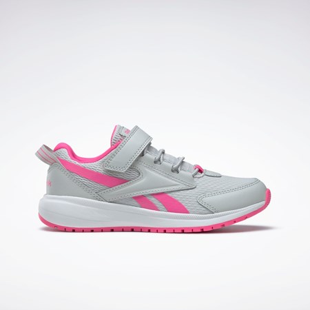 Reebok Reebok Road Supreme 3 Shoes - Preschool Grå Lyserød Hvide | QOD168295